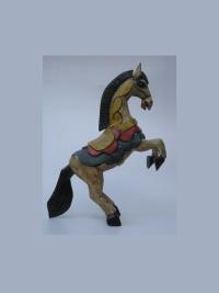  / Carved horse 14 inch tall handpainted